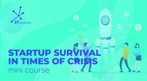 Startup survival in time of crises