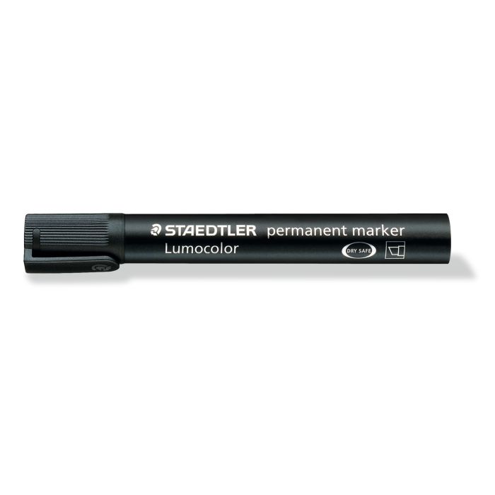 Lumocolor Permanent Marker, black