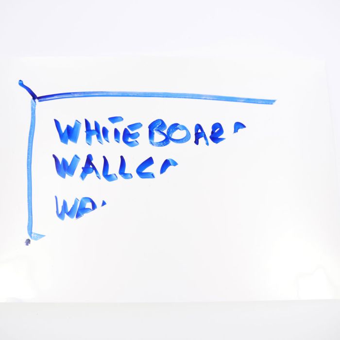 Whiteboard Wallcovering Sample A5
