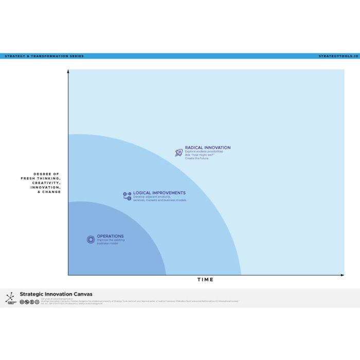 Strategic Innovation Canvas A0
