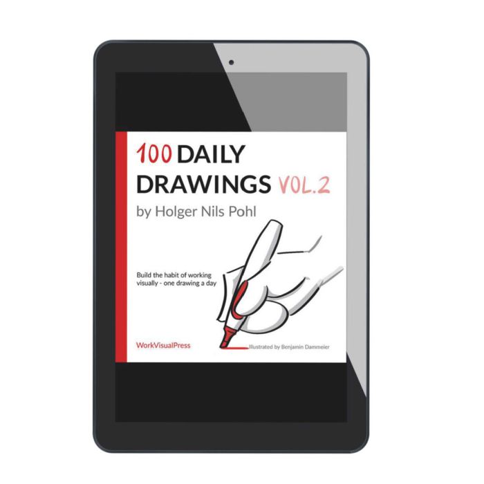 100 Daily Drawings Vol. 2 eBook