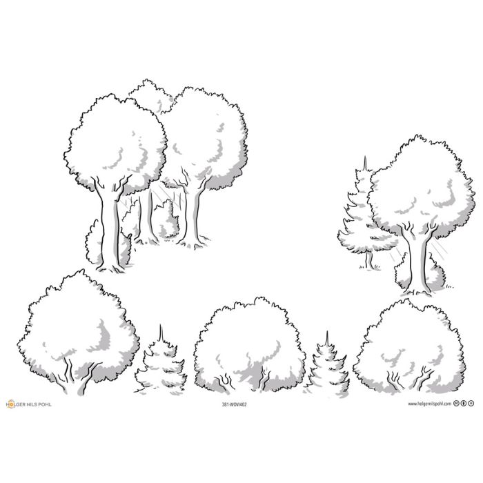 Forest Metaphor A3 Bundle