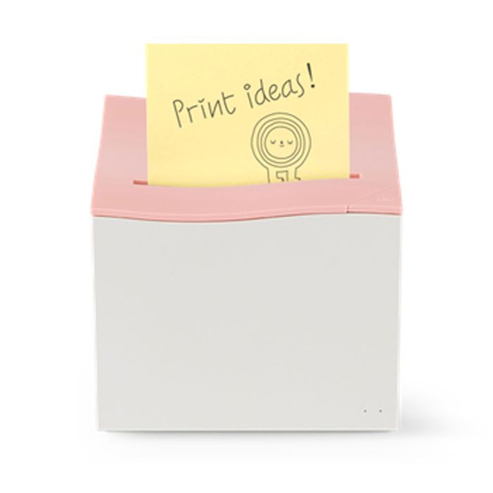 innovative Sticky Notes Drucker, Notizzettel-Drucker, smart printer, smarter drucker, Schönes Design, Geräteanschluss, Anschlüsse, Anschluss, Bluetooth 4.1, USB 2.0, Sticky Notes, post-it notes, drucker, mini-drucker, kleiner drucker, digitalisieren, digi