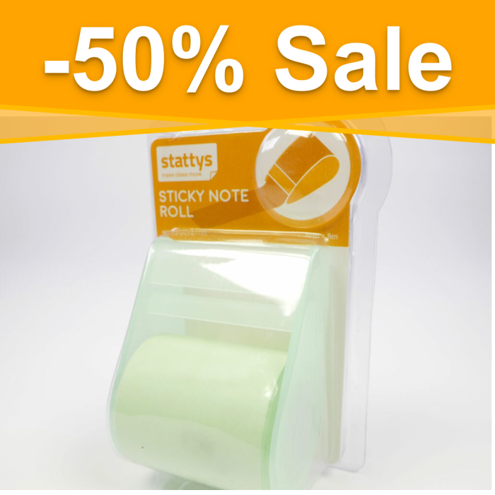 Sticky Notes Roll grün