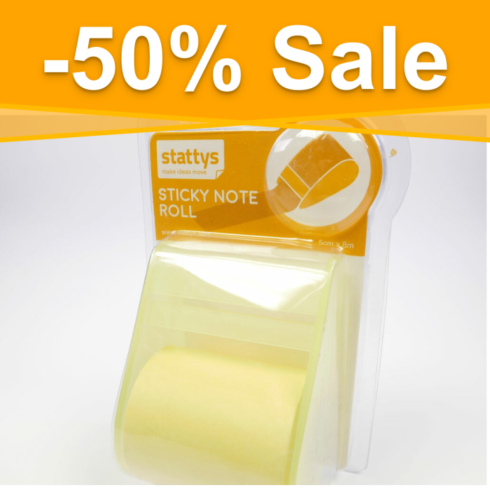 Sticky Notes Roll yellow