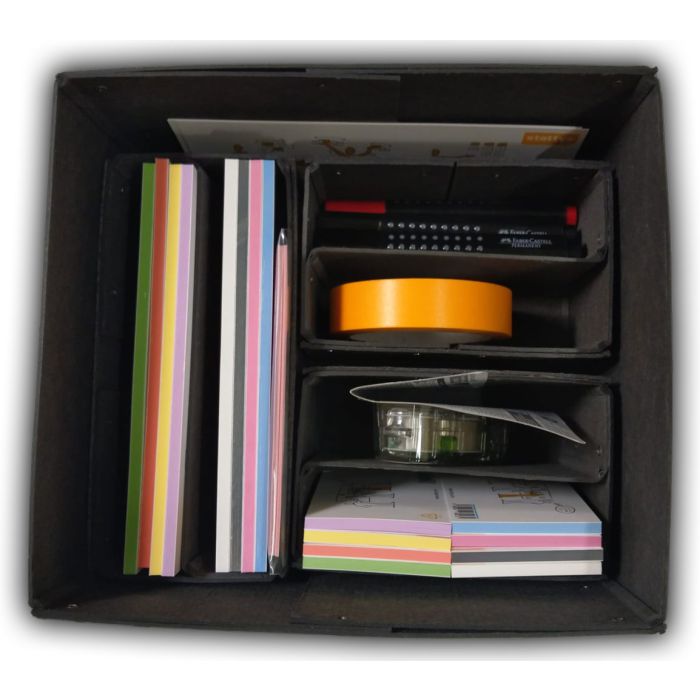 Workshop Box 1.0, stattys-notes, sticky-notes, magnetic-notes, writing-pad, notepad, markers, office accessorie set, office accessorie kit, Workshop box, Moderation box, moderation kit, moderation case, Presentation case, Moderation, Moderation accessorie