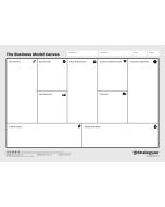 Business Model Canvas A3 folded to A4