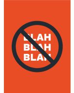 Blah, Blah, Blah A6 page 1