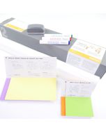 Stattys Office Set, Stattys, slickynotes, stattys-notes, whiteboard foils, Stattys Notes Starter Set 1, Starter Kit, Starter Set Whiteboard, Traveler Set, Travel Set, Business Set, static whiteboard, self-adhesive whiteboard, electrostatic