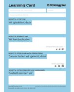 Business Model Learning Cards (A6) (DE)