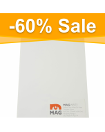 MagWrite Gloss - Magnetisch reaktive Whiteboard-Wand, Muster im Format DIN A5