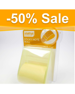 Sticky Notes Roll yellow, Post it roll, office, brainstorming, notes of liability, presentation, stattys notes, whiteboard, organize, organization, ideas, five colors, planning, green, yellow, pink, blue, white, paper