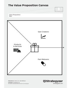 Value Proposition Canvas Value Map, poster, flipchard, office mural, office supplies, motivation, scratch map, startup, moderation map, canvas, maps, office, business, stationery, planner, wall, coach business model generation, map, design thinking
