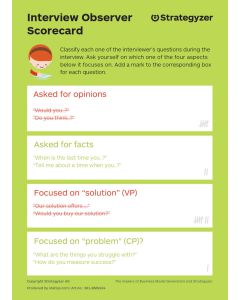 Interview Observer Scorecard