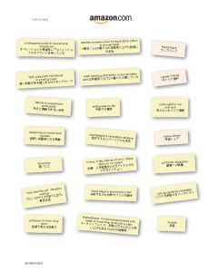 Amazon Stickers for Culture Map, JP 