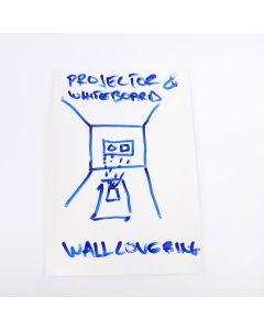 Smart Projector & Whiteboard Wallcovering Sample A6
