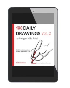 100 Daily Drawings Vol. 2 eBook