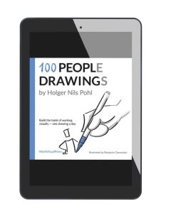 100 People Drawings