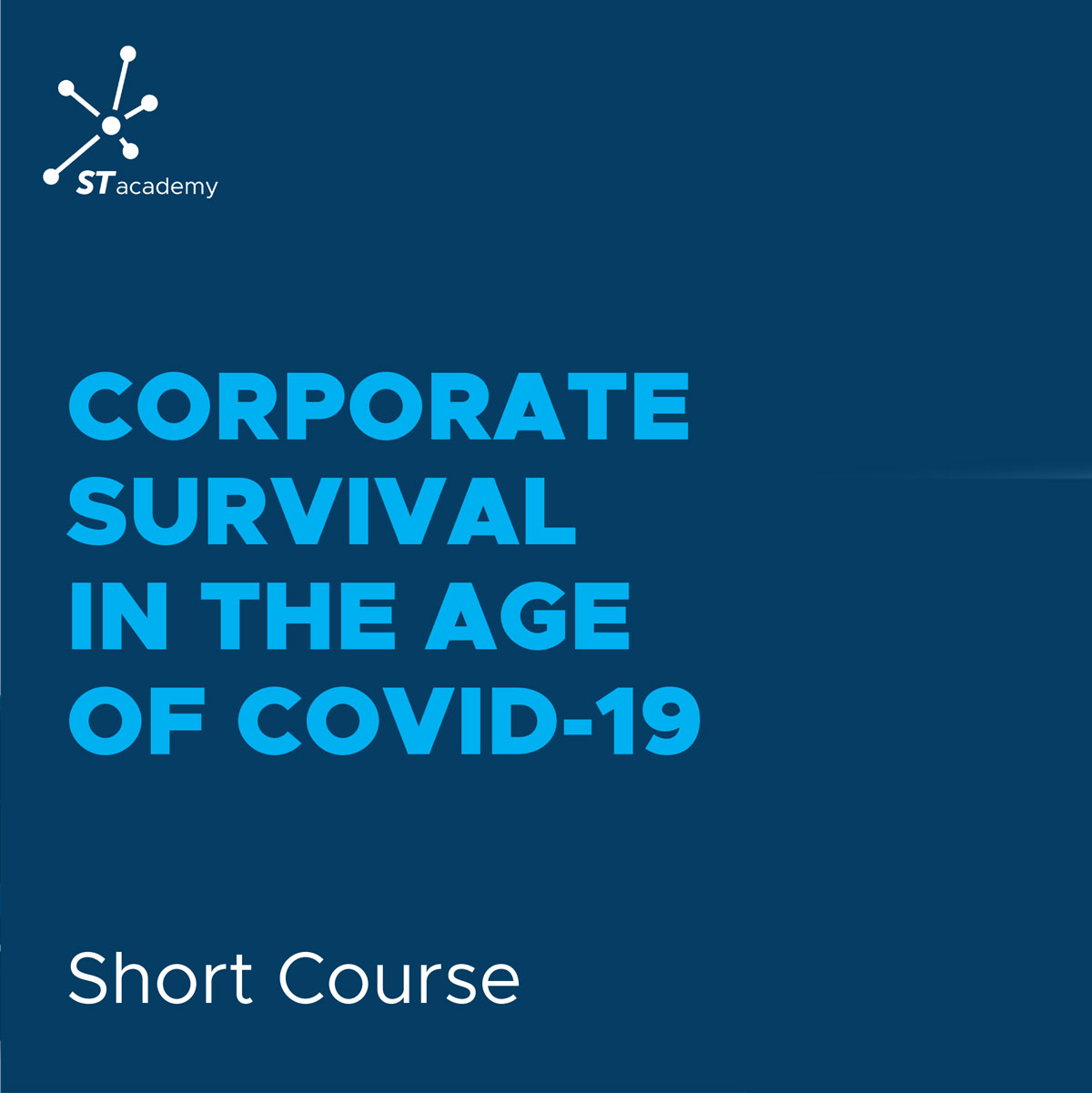 COVID-19 Schock - A Strategy to Recover